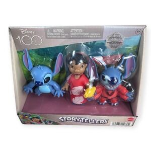 Disney 100 Storytellers Lilo and Stitch Figure Set Mattel